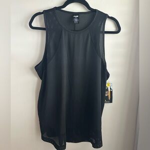 AVIA LARGE BLACK SLEEVELESS TANK TOP